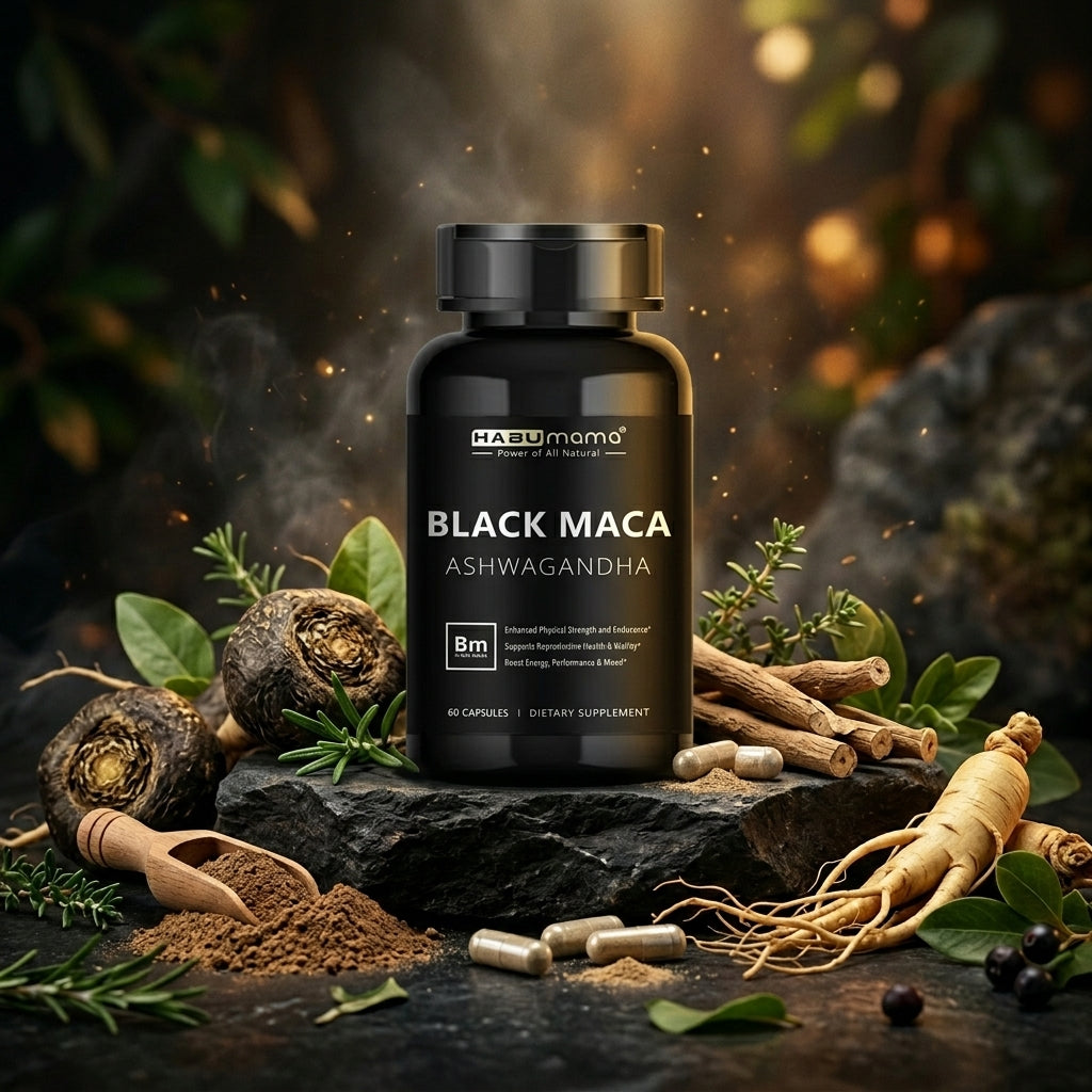 Black Maca Men's Vitality Supplement – Explosive Energy & Stamina