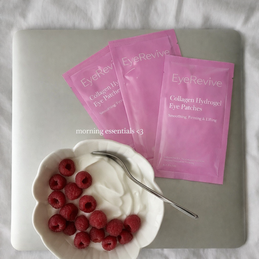 EyeRevive™ Collagen Hydrogel Eye Patches – Reduce Dark Circles & Puffiness
