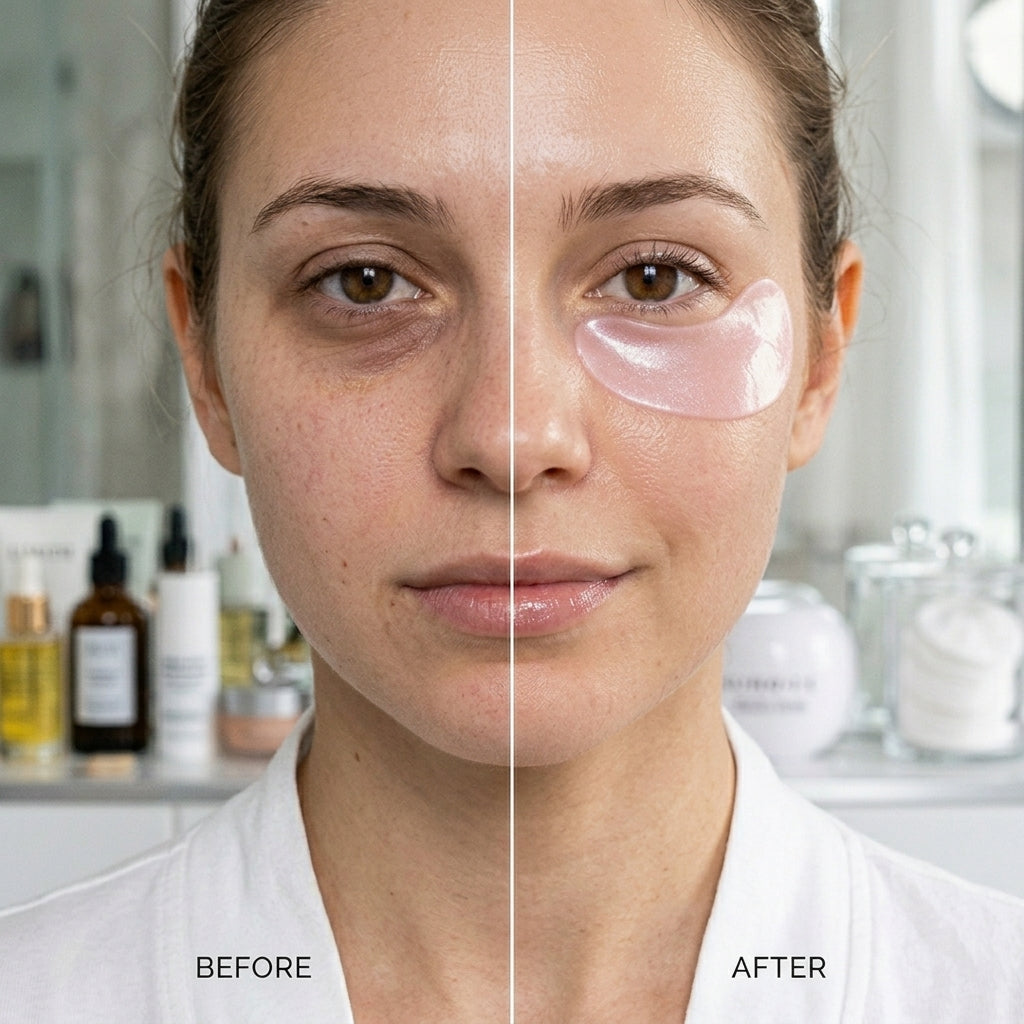 EyeRevive™ Collagen Hydrogel Eye Patches – Reduce Dark Circles & Puffiness